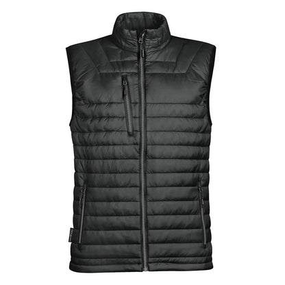 Black-Charcoal - Front - Stormtech Mens Gravity Thermal Body Warmer