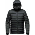 Black-Graphite - Front - Stormtech Mens Stavanger Thermal Padded Jacket