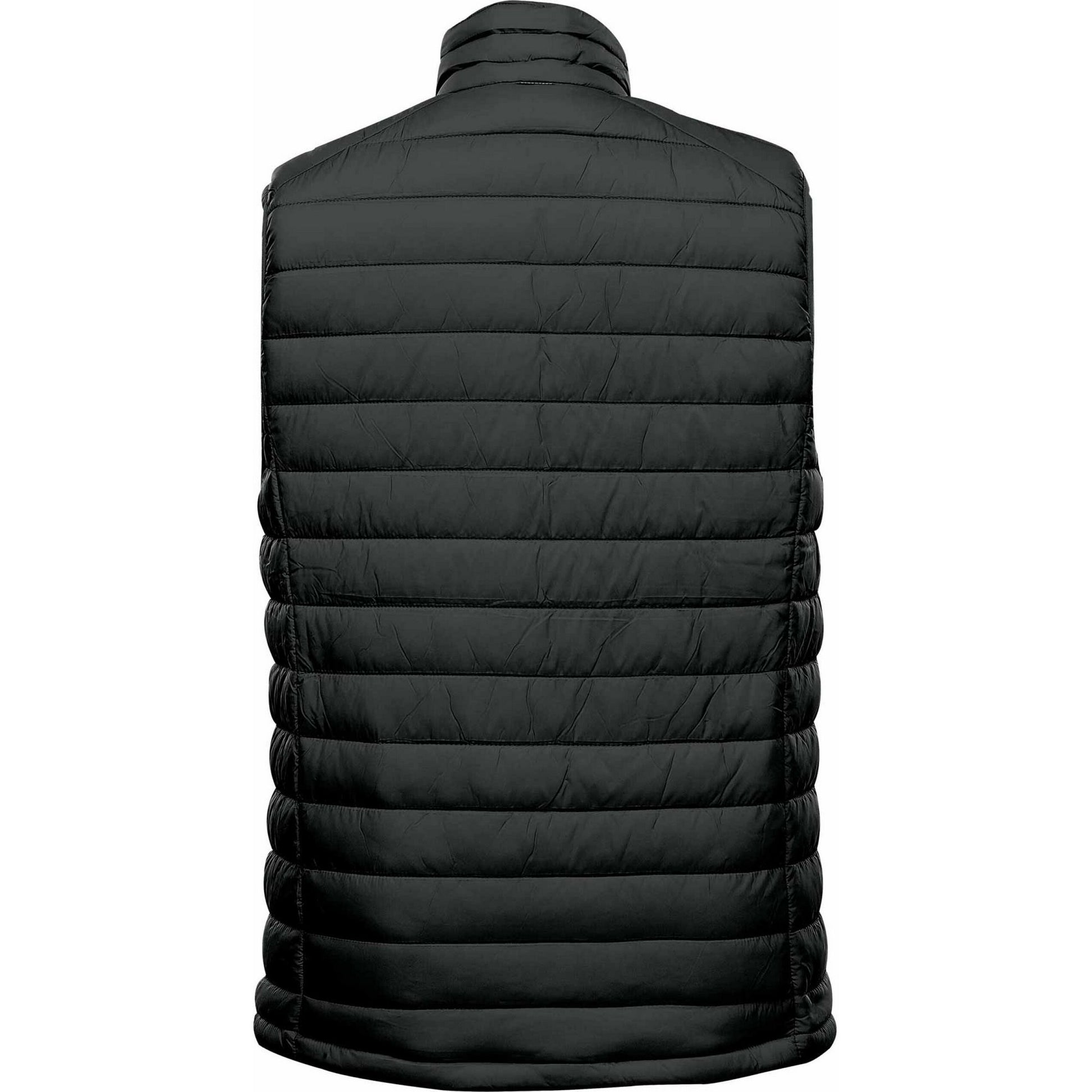 Black-Graphite - Back - Stormtech Mens Stavanger Thermal Vest