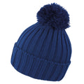 Navy Blue - Front - Result Winter Essentials Unisex Adult Knitted HDI Quest Beanie