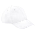 White - Front - Beechfield Unisex Adult Pro-Style Recycled Cap