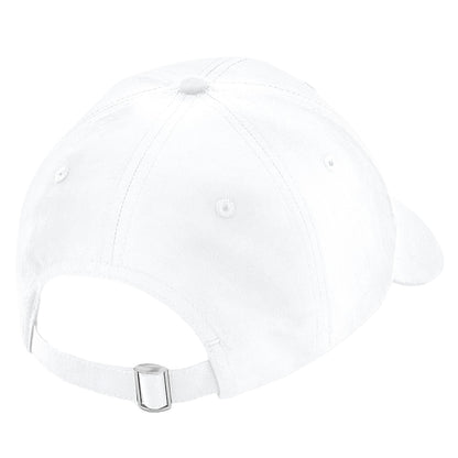 White - Back - Beechfield Unisex Adult Pro-Style Recycled Cap