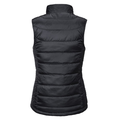 Black - Back - Russell Womens-Ladies Nano Padded Body Warmer