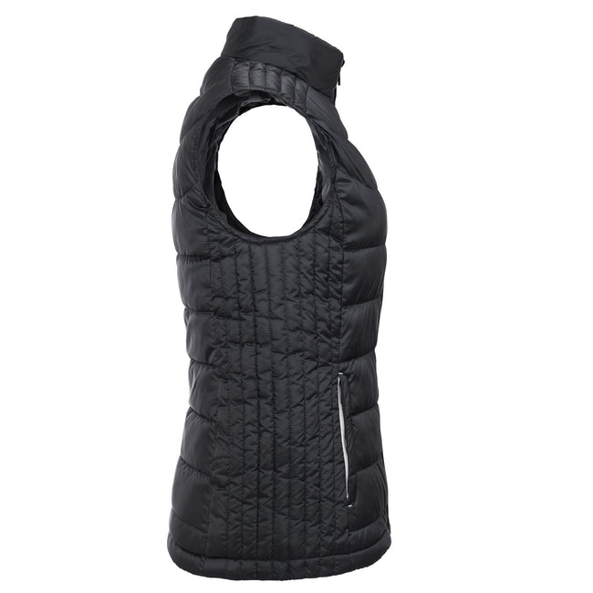 Black - Side - Russell Womens-Ladies Nano Padded Body Warmer