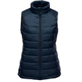 Navy-Graphite - Front - Stormtech Womens-Ladies Stavanger Thermal Vest