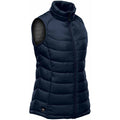 Navy-Graphite - Side - Stormtech Womens-Ladies Stavanger Thermal Vest