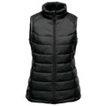 Black-Graphite - Front - Stormtech Womens-Ladies Stavanger Thermal Vest