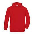 Red - Front - B&C Childrens-Kids Hoodie