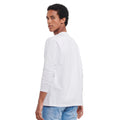 White - Back - Russell Unisex Adult Plain Classic Long-Sleeved T-Shirt