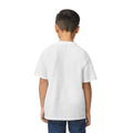 White - Back - Gildan Childrens-Kids Softstyle Plain Midweight T-Shirt