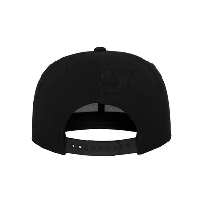 Black - Back - Flexfit Unisex Adult Classic Snapback Cap