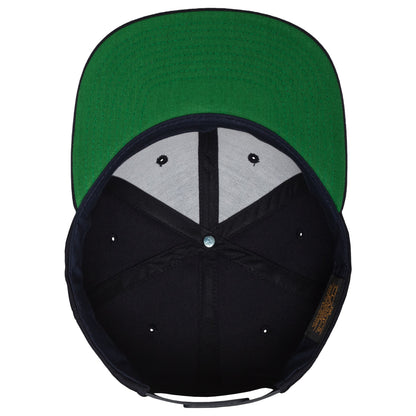 Dark Navy - Side - Flexfit Unisex Adult Classic Snapback Cap