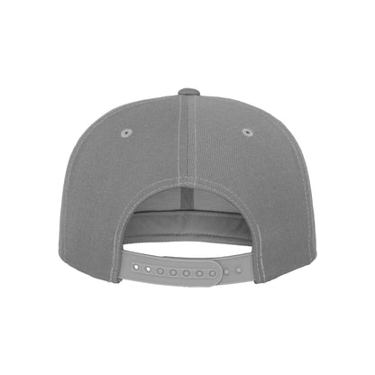 Silver - Back - Flexfit Unisex Adult Classic Snapback Cap