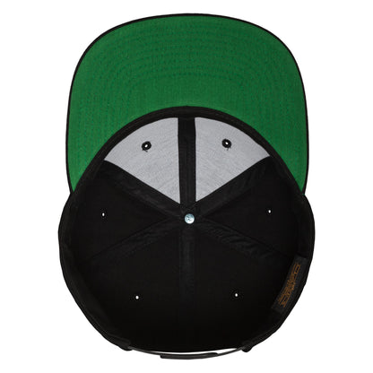 Black - Side - Flexfit Unisex Adult Classic Snapback Cap