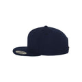 Navy - Close up - Flexfit Unisex Adult Classic Snapback Cap