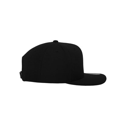 Black-Black - Side - Flexfit Unisex Adult Classic Snapback Cap