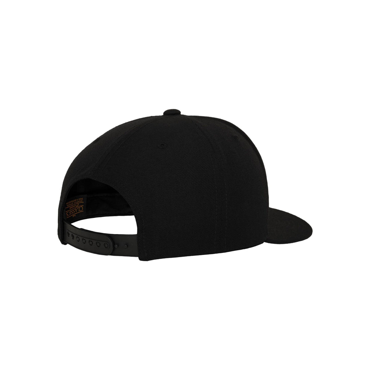 Black-Black - Lifestyle - Flexfit Unisex Adult Classic Snapback Cap