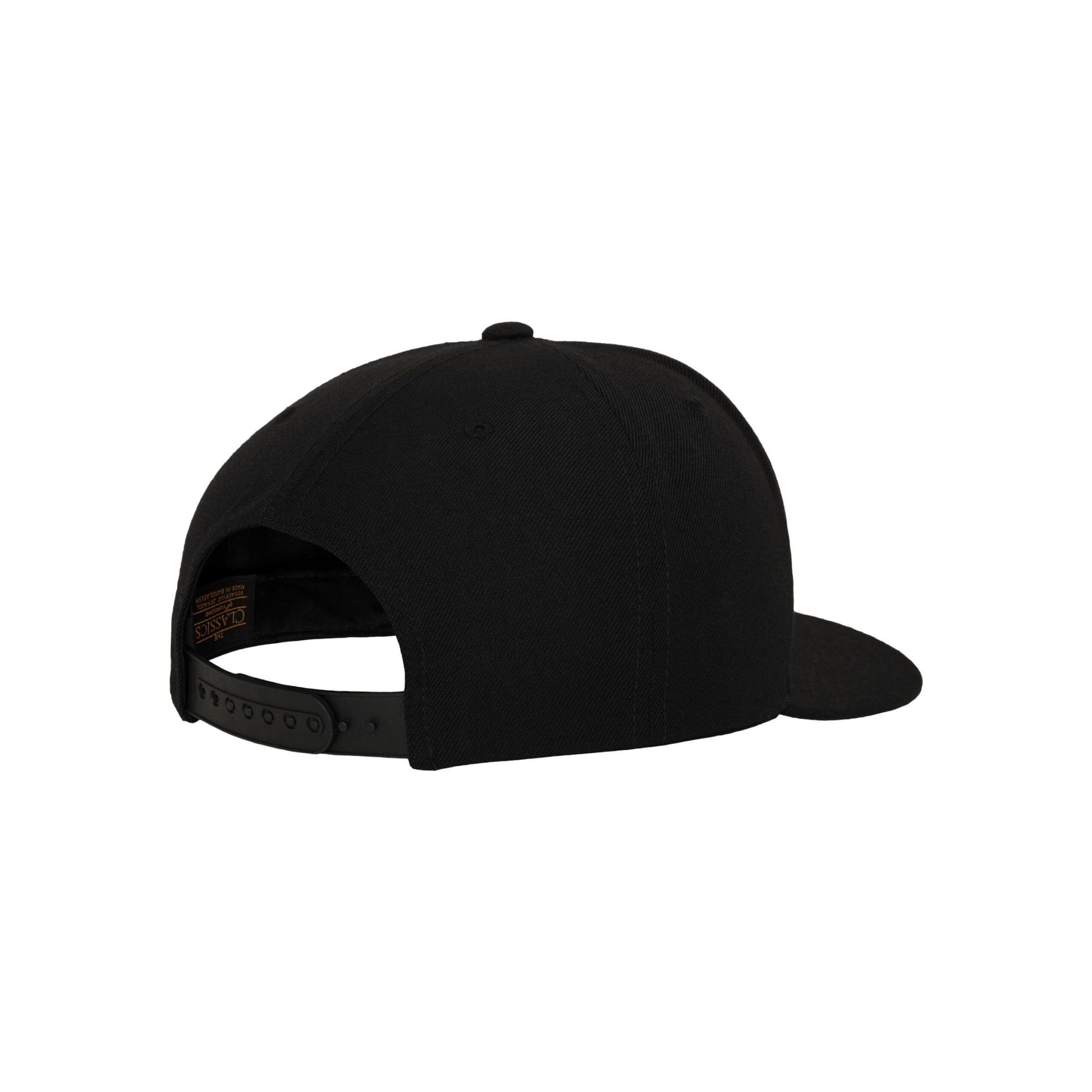 Black-Black - Lifestyle - Flexfit Unisex Adult Classic Snapback Cap