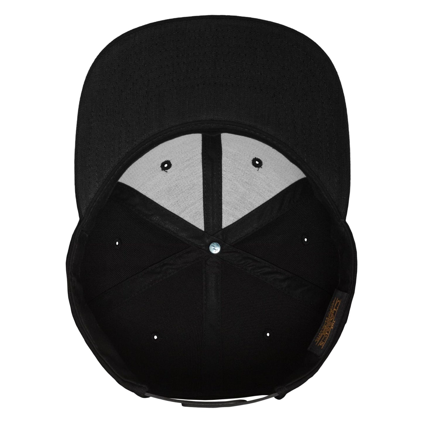 Black-Black - Pack Shot - Flexfit Unisex Adult Classic Snapback Cap