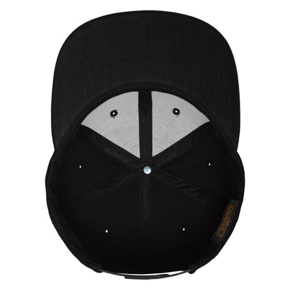 Black-Black - Pack Shot - Flexfit Unisex Adult Classic Snapback Cap