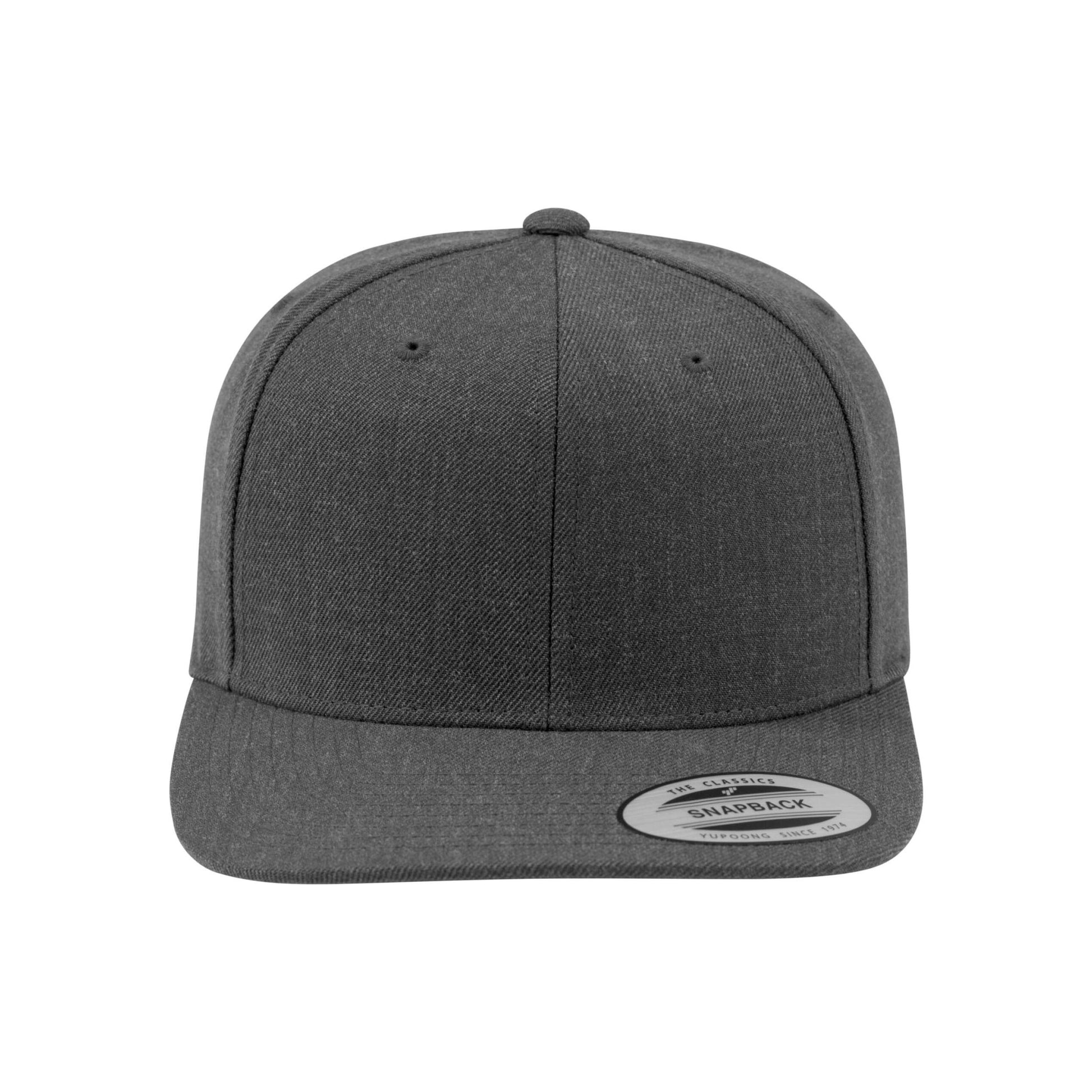 Dark Grey-Dark Grey - Side - Flexfit Unisex Adult Classic Snapback Cap