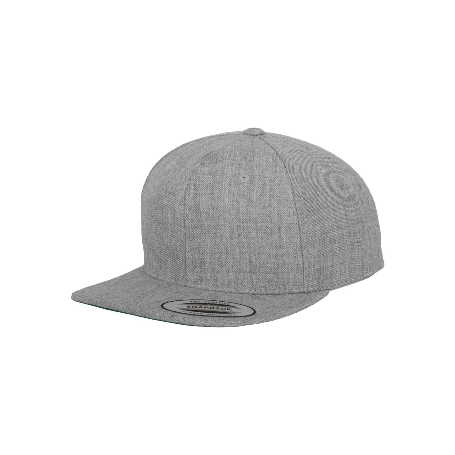 Black-Black - Close up - Flexfit Unisex Adult Classic Snapback Cap