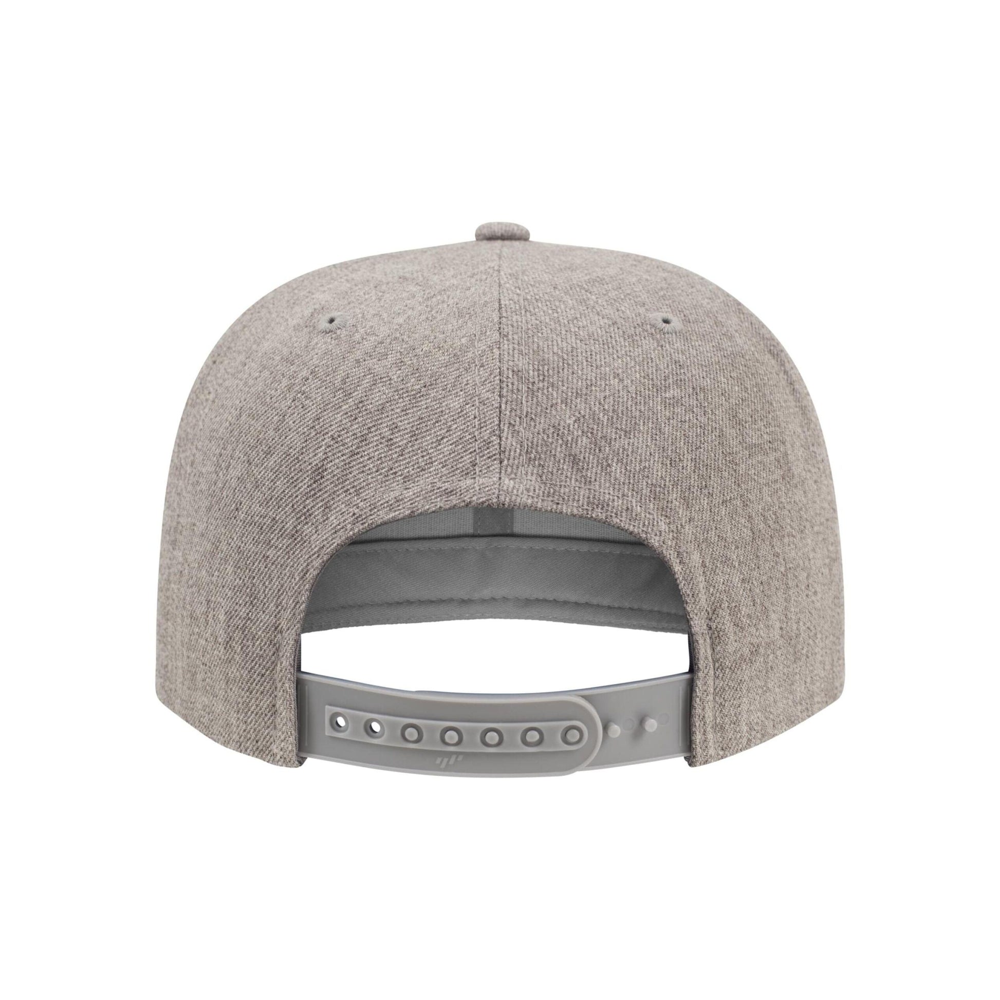 Heather Grey - Side - Flexfit Unisex Adult Classic Snapback Cap