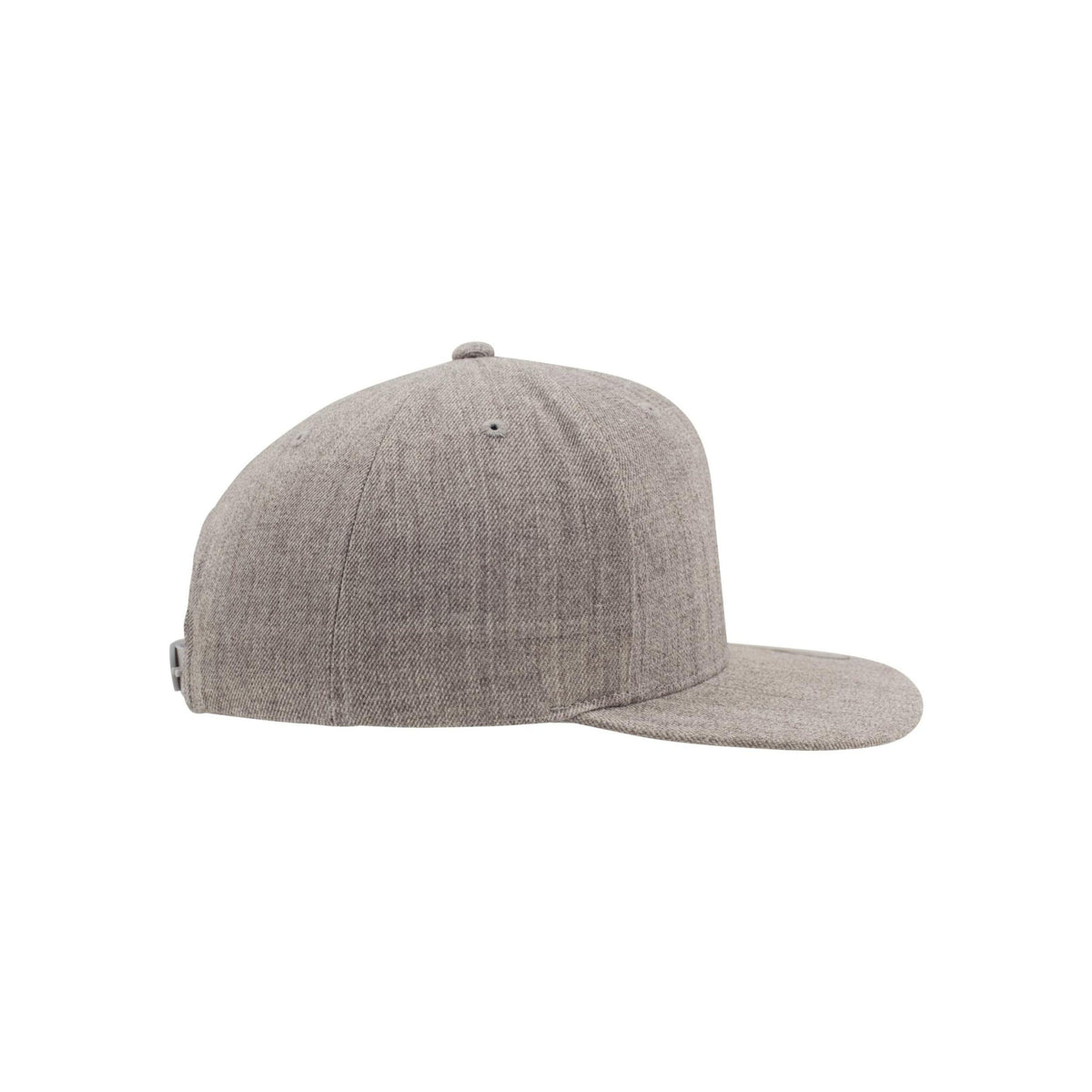 Heather Grey - Pack Shot - Flexfit Unisex Adult Classic Snapback Cap