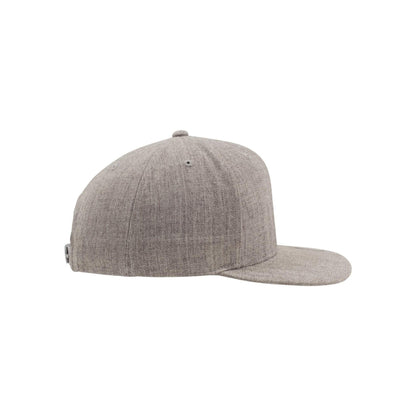 Heather Grey - Pack Shot - Flexfit Unisex Adult Classic Snapback Cap