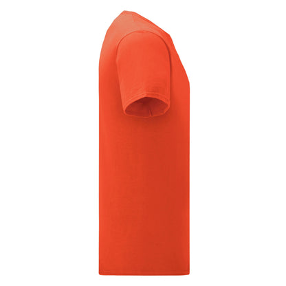 Flame - Side - Fruit of the Loom Mens Iconic T-Shirt