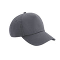 Graphite - Front - Beechfield Unisex Adult Authentic 5 Panel Cap