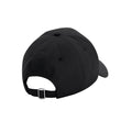 Black - Back - Beechfield Unisex Adult Authentic 5 Panel Cap