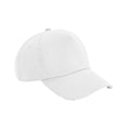 White - Front - Beechfield Unisex Adult Authentic 5 Panel Cap