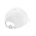 White - Back - Beechfield Unisex Adult Authentic 5 Panel Cap