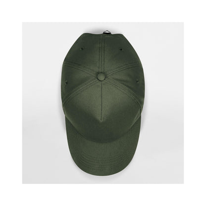 Olive Green - Side - Beechfield Unisex Adult Authentic 5 Panel Cap