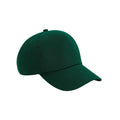 Bottle Green - Front - Beechfield Unisex Adult Authentic 5 Panel Cap