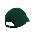 Bottle Green - Back - Beechfield Unisex Adult Authentic 5 Panel Cap