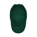 Bottle Green - Side - Beechfield Unisex Adult Authentic 5 Panel Cap