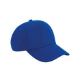 Bright Royal Blue - Front - Beechfield Unisex Adult Authentic 5 Panel Cap