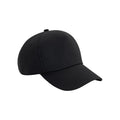 Black - Front - Beechfield Unisex Adult Authentic 5 Panel Cap