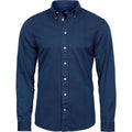 Indigo - Front - Tee Jays Mens Twill Shirt