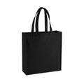 Black - Front - Westford Mill Gallery Canvas Tote