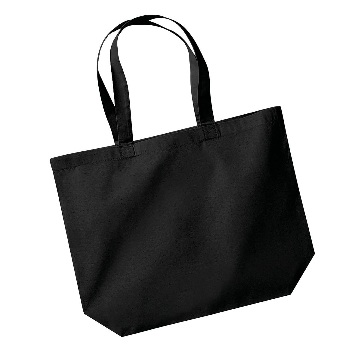 Black - Back - Westford Mill Premium Maxi Organic Tote