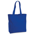 Bright Royal Blue - Front - Westford Mill Premium Maxi Organic Tote