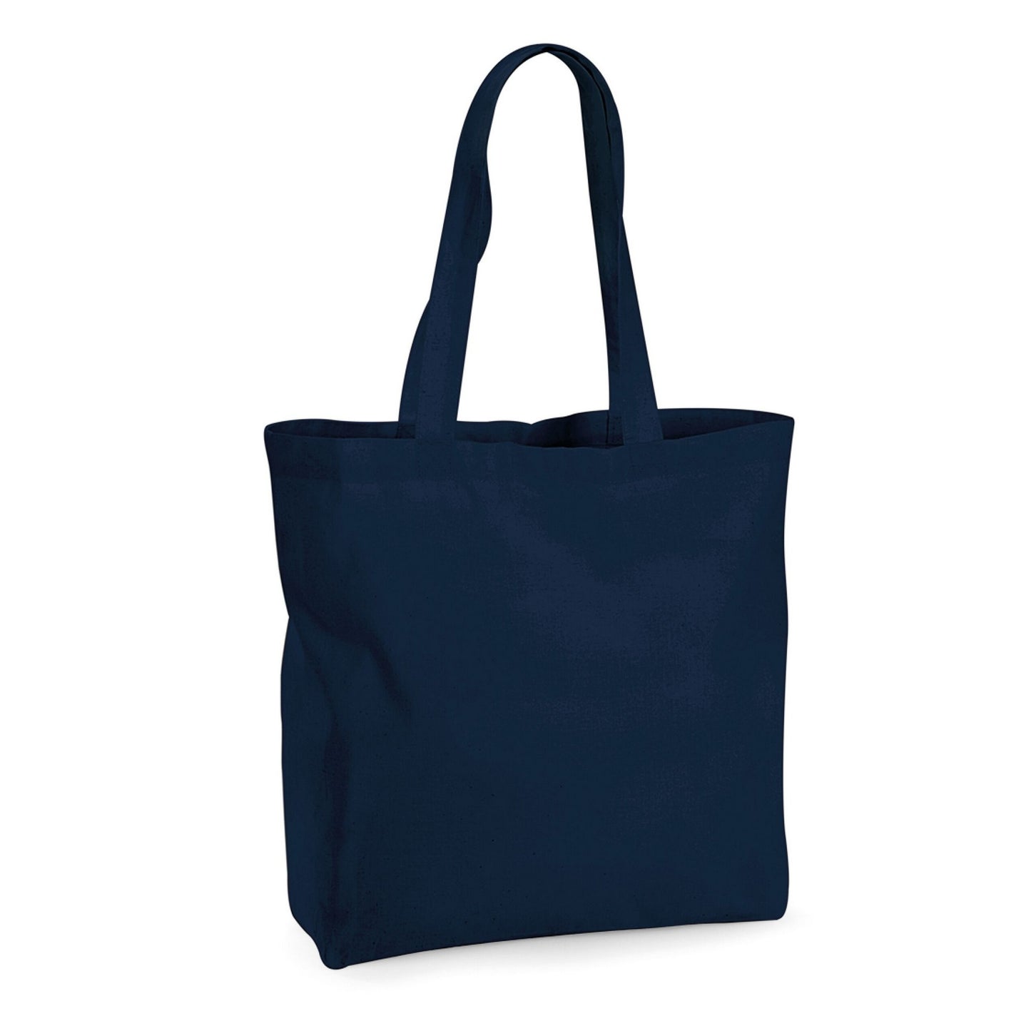 French Navy - Front - Westford Mill Premium Maxi Organic Tote