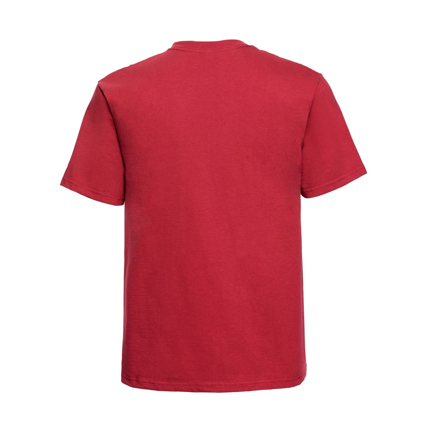 Classic Red - Back - Russell Mens Classic Heavyweight T-Shirt