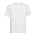 White - Front - Russell Mens Classic Plain Heavyweight T-Shirt
