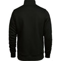 Black - Back - Tee Jay Unisex Adult Half Zip Sweatshirt