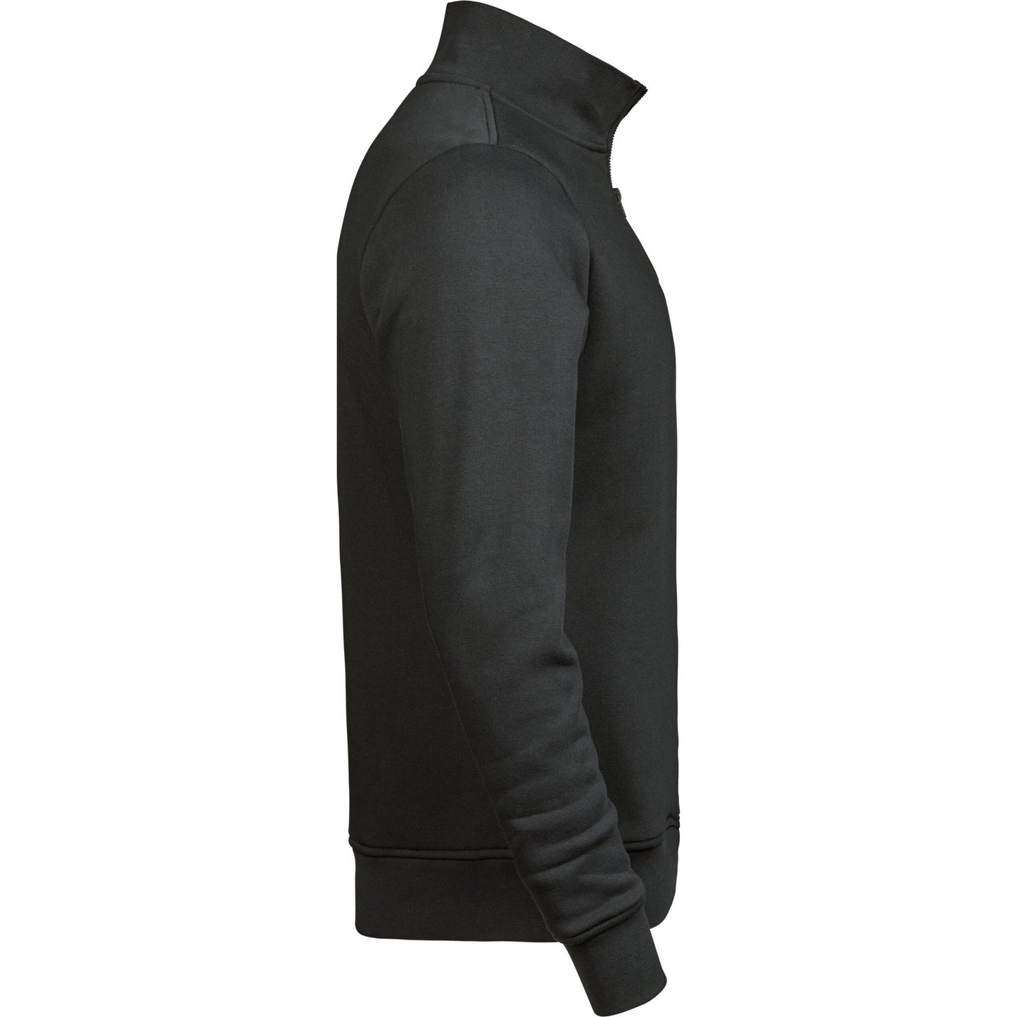 Dark Grey - Side - Tee Jay Unisex Adult Half Zip Sweatshirt