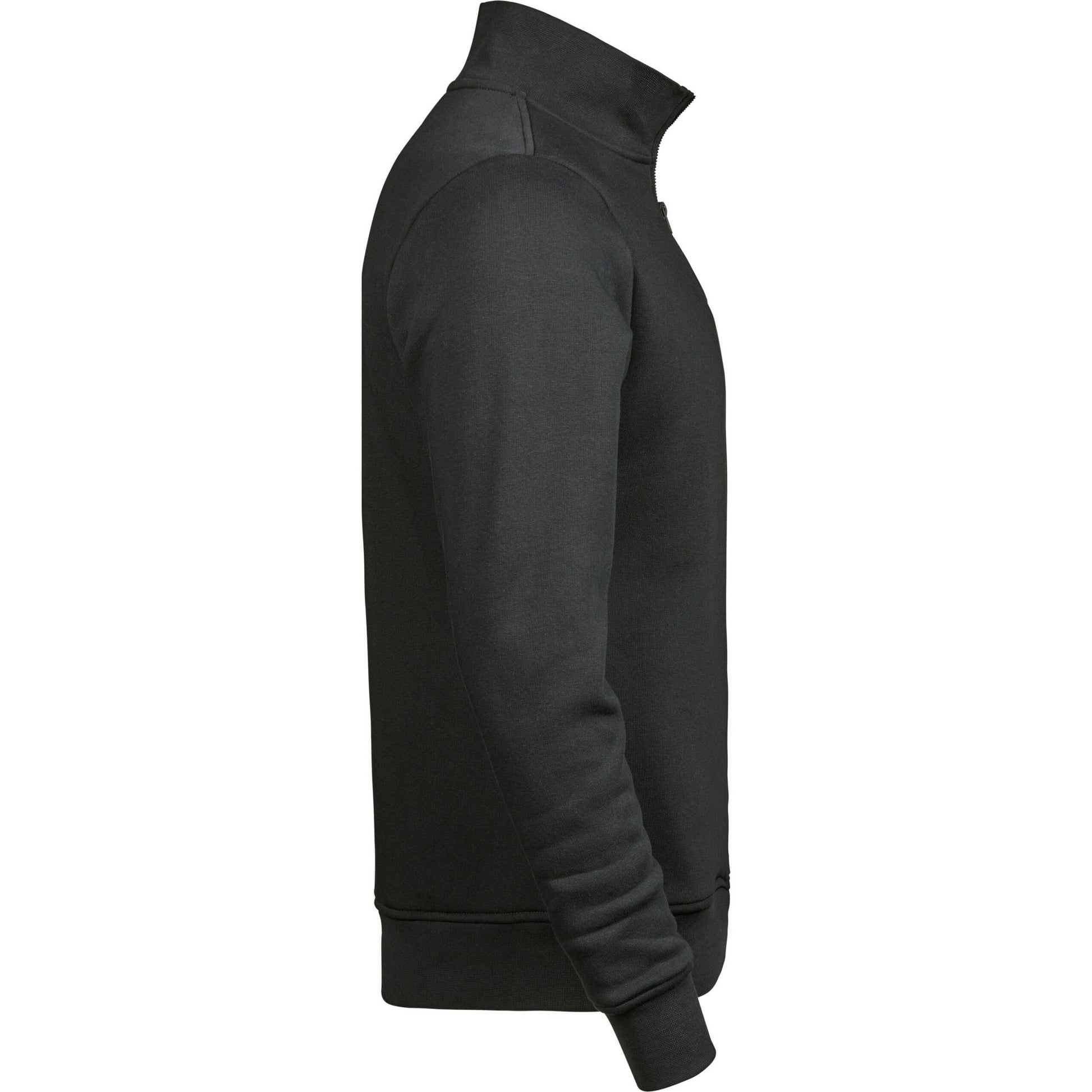 Dark Grey - Side - Tee Jay Unisex Adult Half Zip Sweatshirt